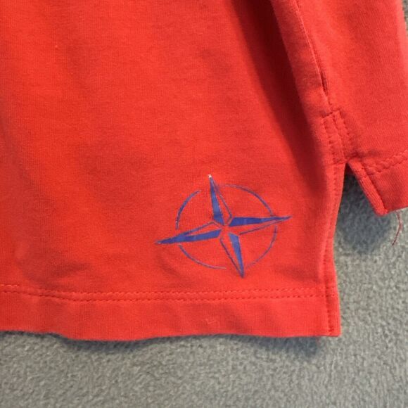 B. Draddy Liam Polo Shirt Pima Cotton Mens XL Solid Red Short Sleeve BFCC - Picture 6 of 9